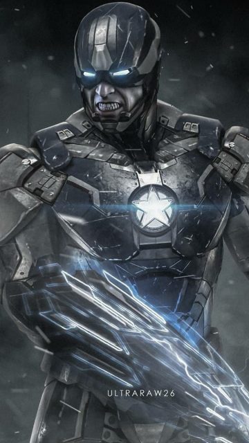Captain America Armor iPhone Wallpaper