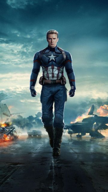 Captain America Helicarrier iPhone Wallpaper
