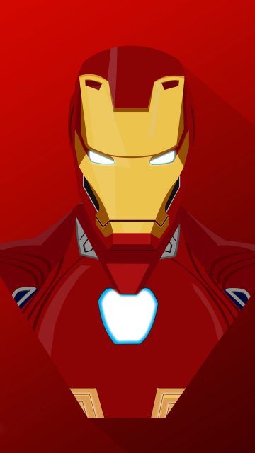 Iron Man Bleeding Edge Armor iPhone Wallpaper