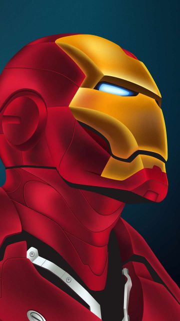 Iron Man Closeup iPhone Wallpaper