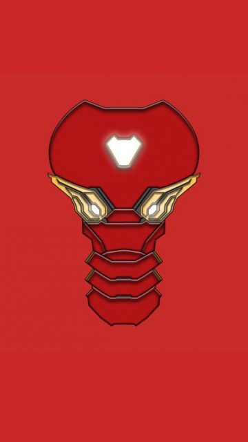 Iron Man Mark 85 Armor Simple iPhone Wallpaper