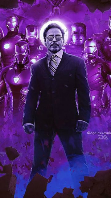Iron Man and his Suits iPhone Wallpaper iPhone Wallpaper