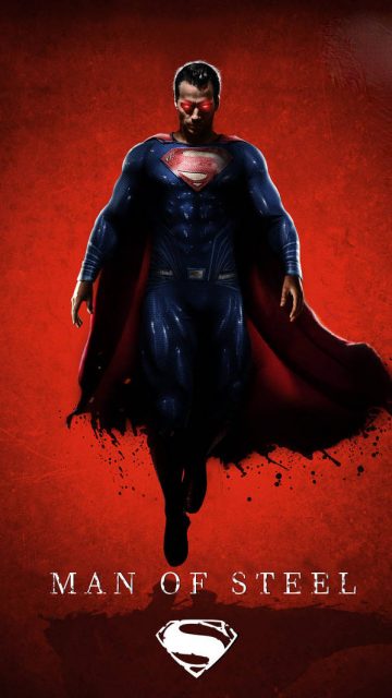 Man of Steel Evil Superman iPhone Wallpaper