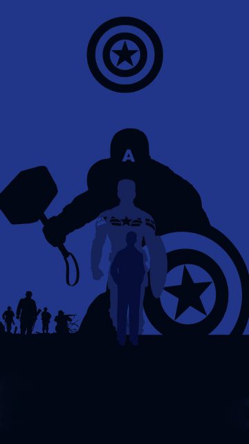 The Captain America iPhone Wallpaper