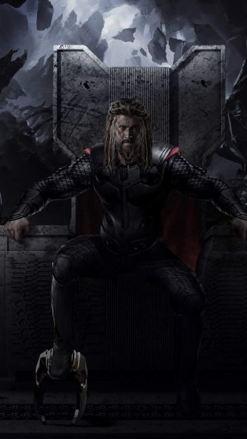 Thor Throne iPhone Wallpaper