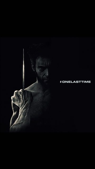 Wolverine One Last Time iPhone Wallpaper