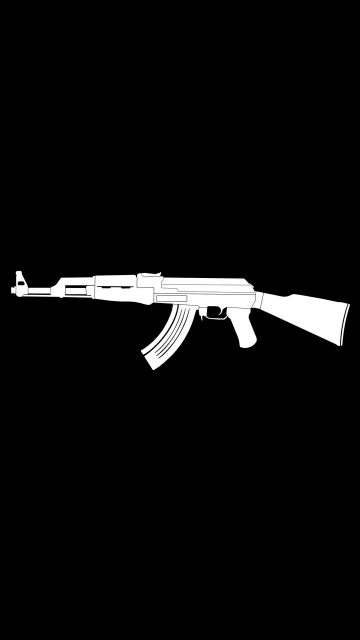 AK47 Gun iPhone Wallpaper