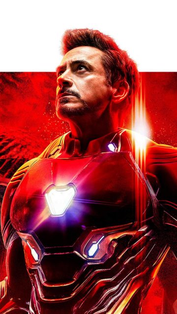 Avengers Iron Man Poster iPhone Wallpaper