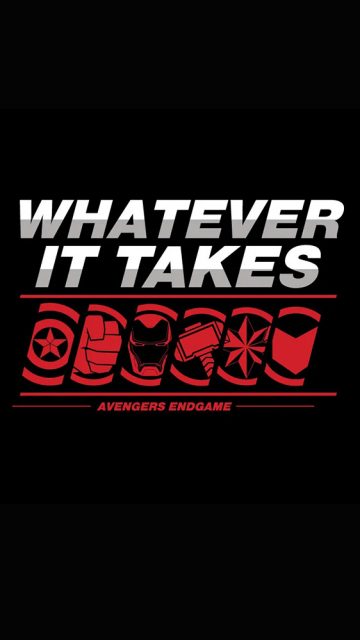 Avengers Whatever it Takes iPhone Wallpaper