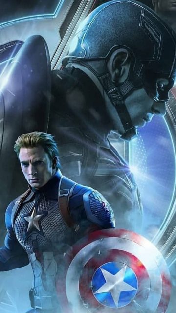 Captain America The Endgame iPhone Wallpaper