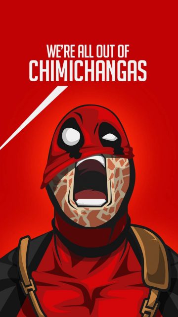 Deadpool Quote iPhone Wallpaper