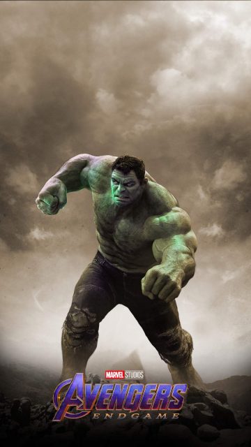 Hulk Endgame iPhone Wallpaper