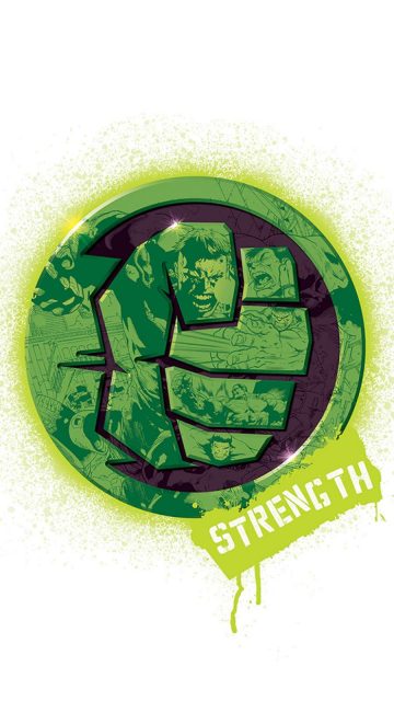 Hulk Strength iPhone Wallpaper