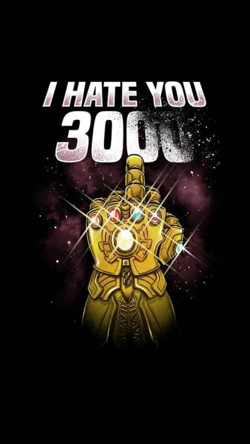 I Hate You 3000 iPhone Wallpaper