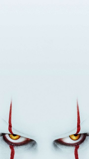 IT Chapter Two Joker Eyes iPhone Wallpaper