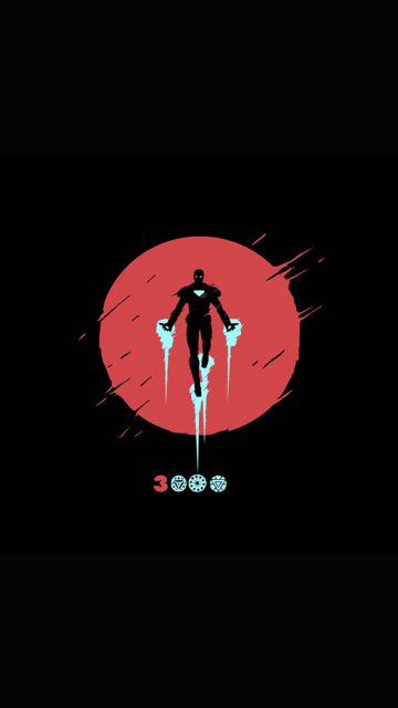 Iron Man 3000 iPhone Wallpaper