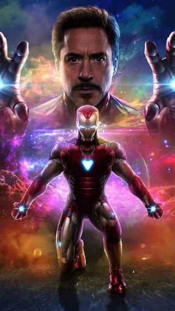 Iron Man Art iPhone Wallpaper 1
