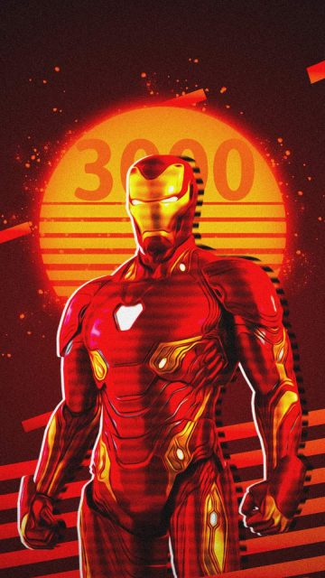 Iron Man Love You 3000 iPhone Wallpaper