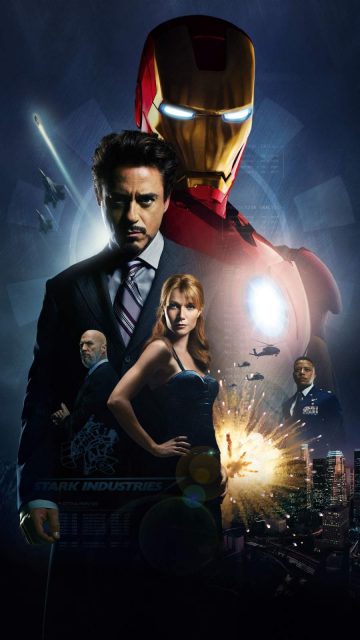 Iron Man Movie iPhone Wallpaper