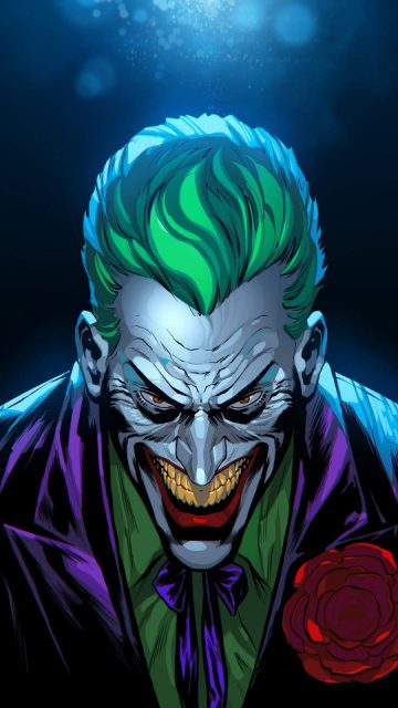 Joker Digital Art iPhone Wallpaper