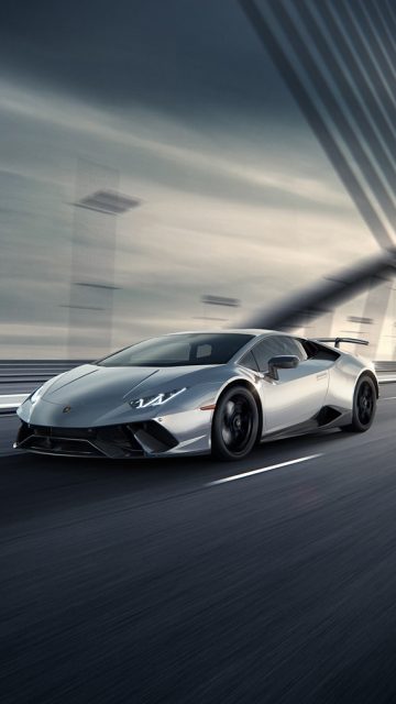 Lamborghini Aventador Freeway iPhone Wallpaper