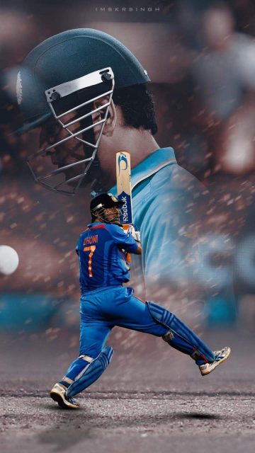 MS Dhoni iPhone Wallpaper