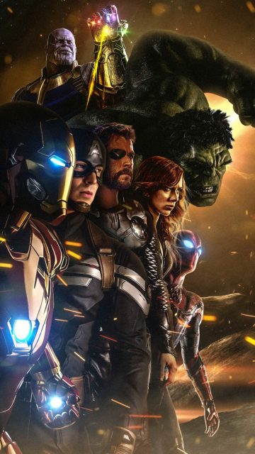 Marvel Heroes Avengers iPhone Wallpaper