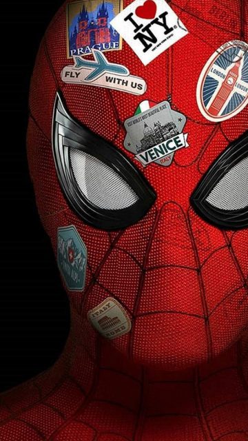 Spiderman Far from Home iPhone Wallpaper