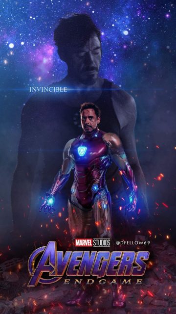 The Invincible Iron Man iPhone Wallpaper
