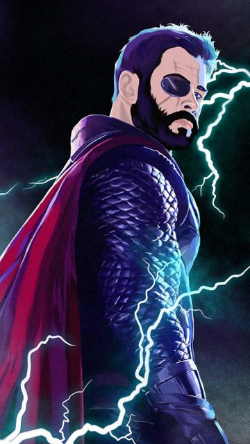 Thor The Thunder iPhone Wallpaper