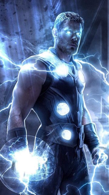 Thor Thunder iPhone Wallpaper