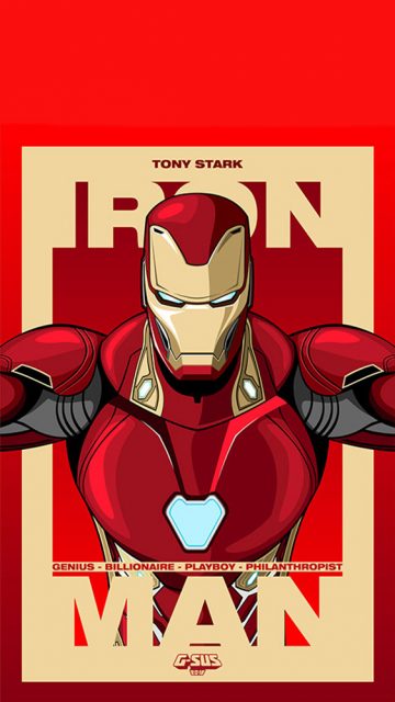 Tony Stark Iron Man iPhone Wallpaper