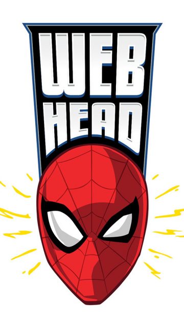 Web Head Spiderman iPhone Wallpaper