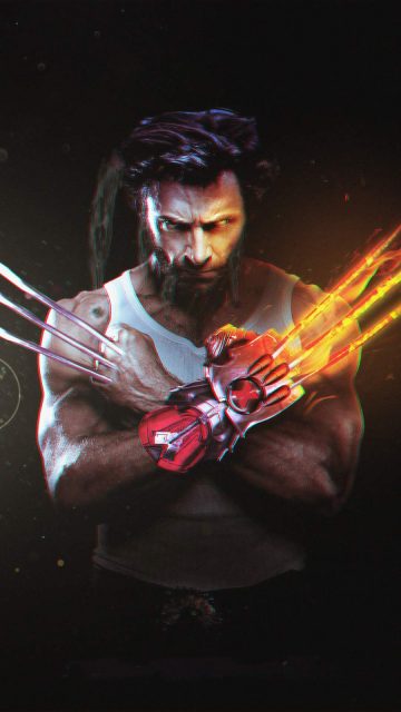 Wolverine Claws iPhone Wallpaper