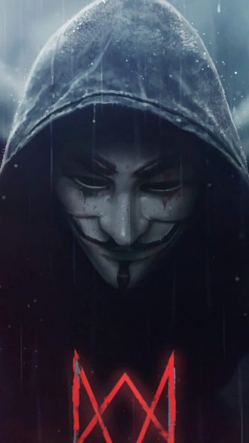 Anonymus Alan Walker iPhone Wallpaper