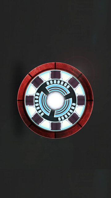 Arc Reactor Iron Man iPhone Wallpaper