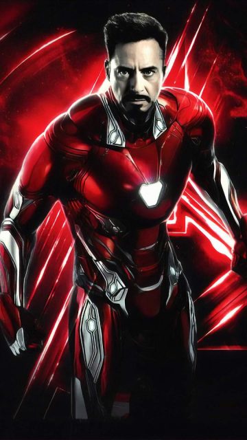 Avengers End Game Iron Man iPhone Wallpaper