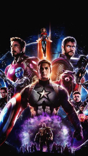 Avengers Endgame New Poster iPhone Wallpaper