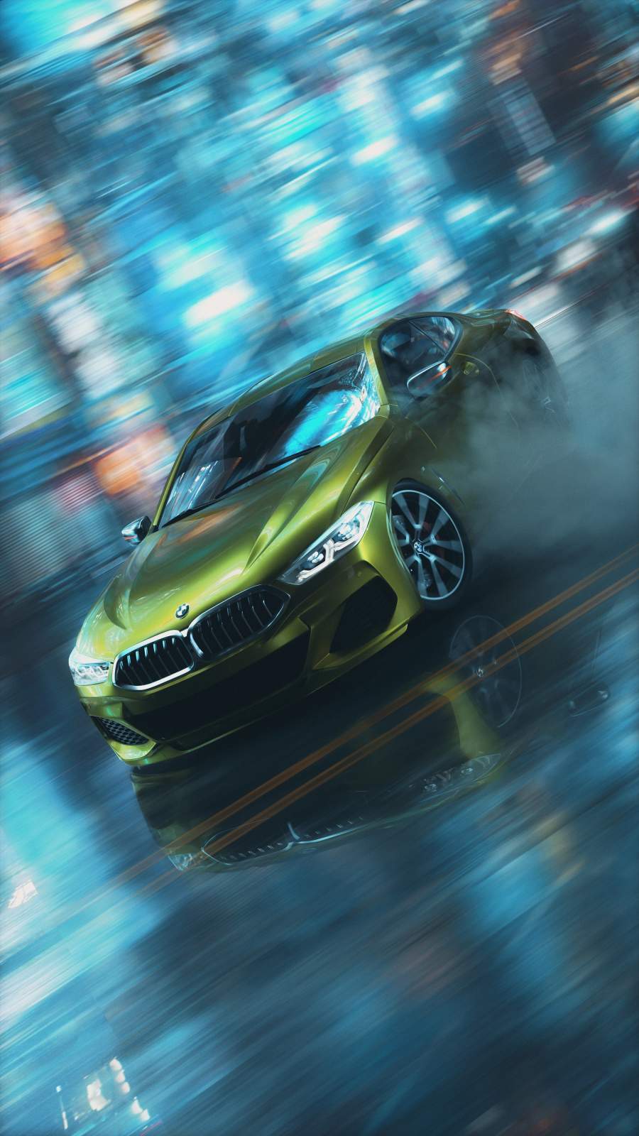 BMW Drifting iPhone Wallpaper