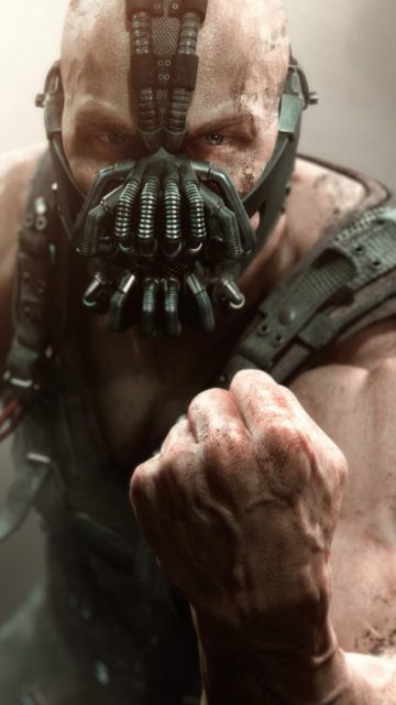 Bane the Dark Knight Rises iPhone Wallpaper