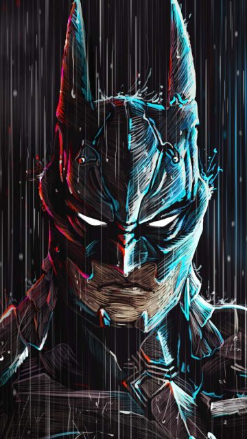 Batman 4K Artwork iPhone Wallpaper