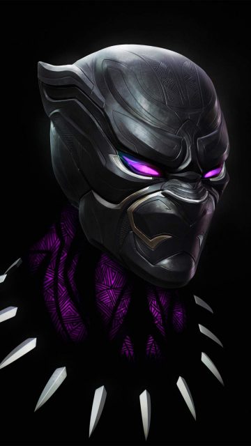 Black Panther Future Suit iPhone Wallpaper