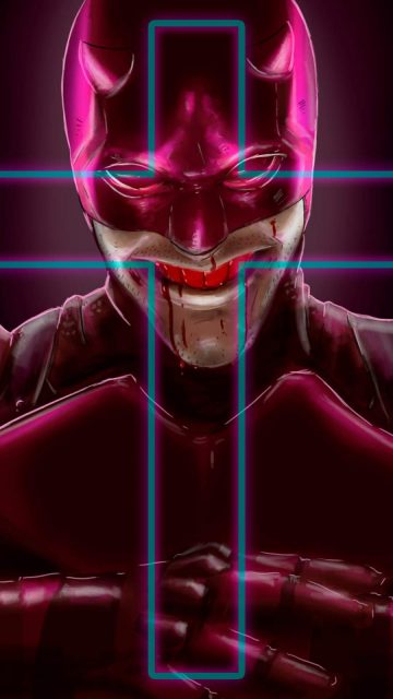 Daredevil illustration iPhone Wallpaper