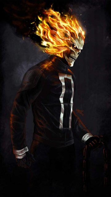 Ghost Rider iPhone Wallpaper