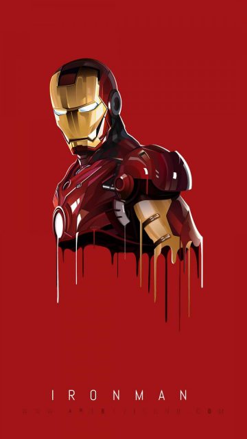 Iron Man Art iPhone Wallpaper