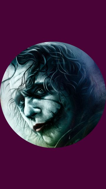 Joker Art iPhone Wallpaper