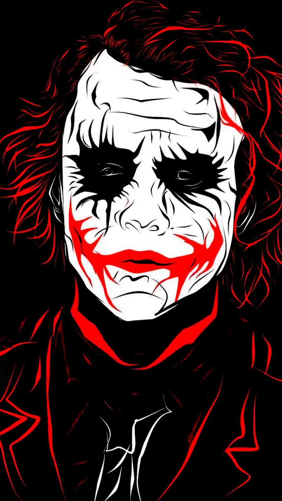 Black Joker wallpaper by prtkmightkillyou  Download on ZEDGE  7942