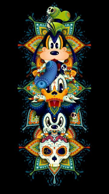 Mickey Mouse and Friends iPhone Wallpaper
