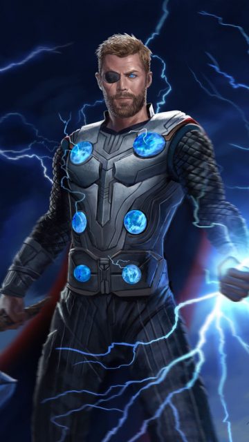 Mighty Thor iPhone Wallpaper