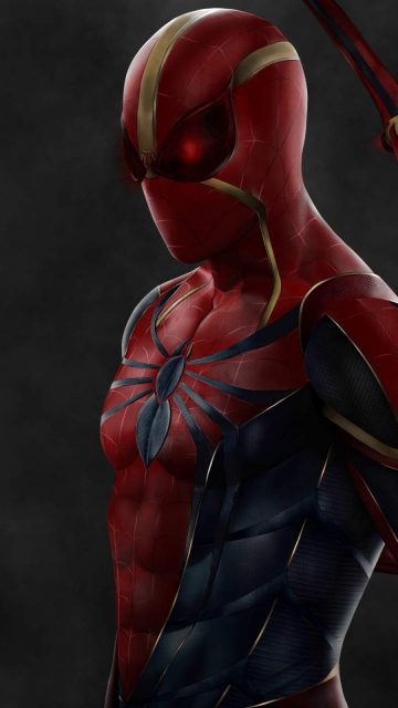 Spiderman Instant Kill Suit iPhone Wallpaper